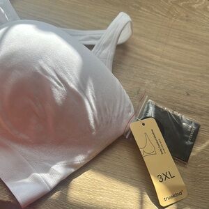 Women's White Bra - 3XL